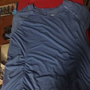 TANGERINE WORKOUT RUNNING SHIRT BLUE XXL